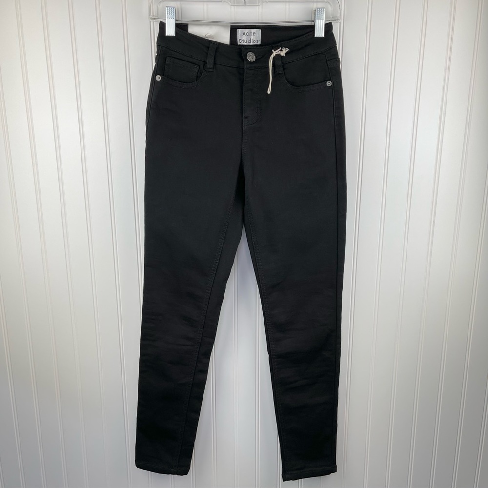 Acne Studios New Skin 5 Used Black Jeans Size 28 / 32 - Picture 2 of 12